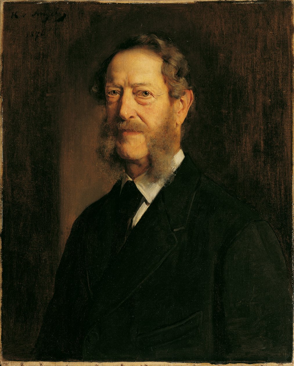 Digteren Anastasius Grün (alias Anton Alexander Graf von Auersperg) af Heinrich von Angeli
