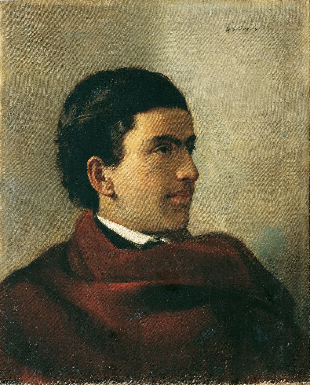 Den østrigske officer Otto Pohl af Heinrich von Angeli