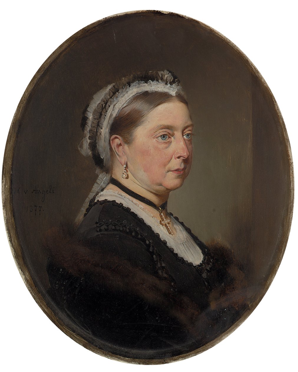 Dronning Victoria, 1877 af Heinrich von Angeli