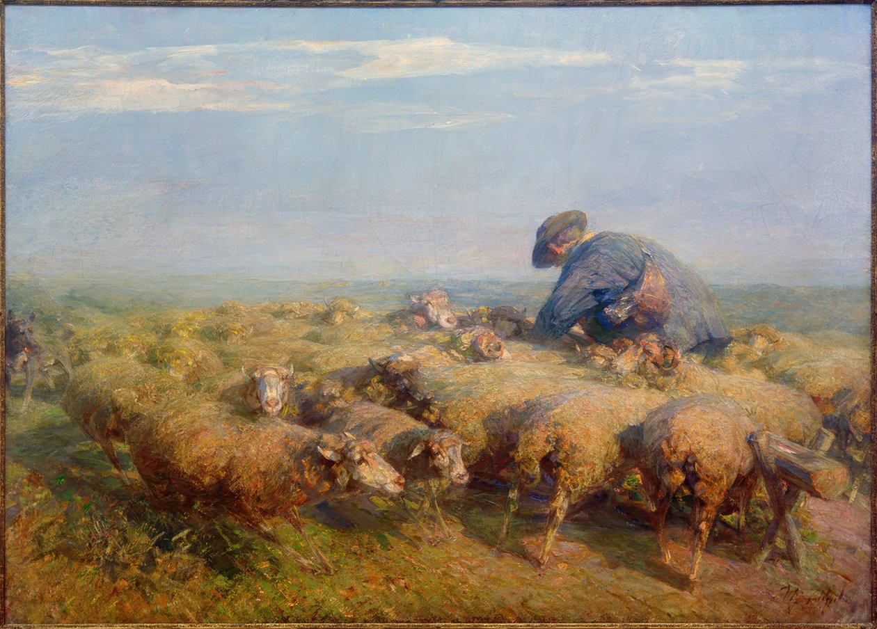 Fåreflokken af Heinrich von Zügel