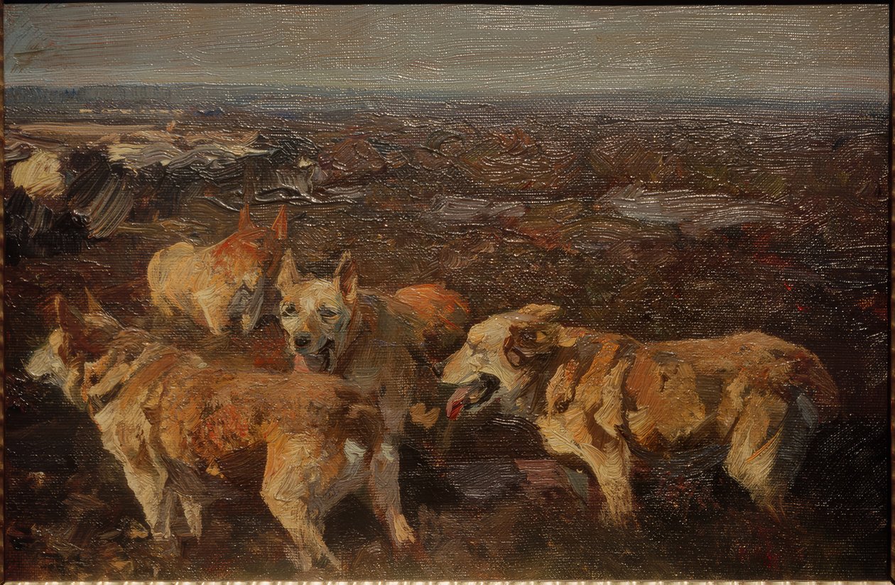 hunde af Heinrich von Zügel
