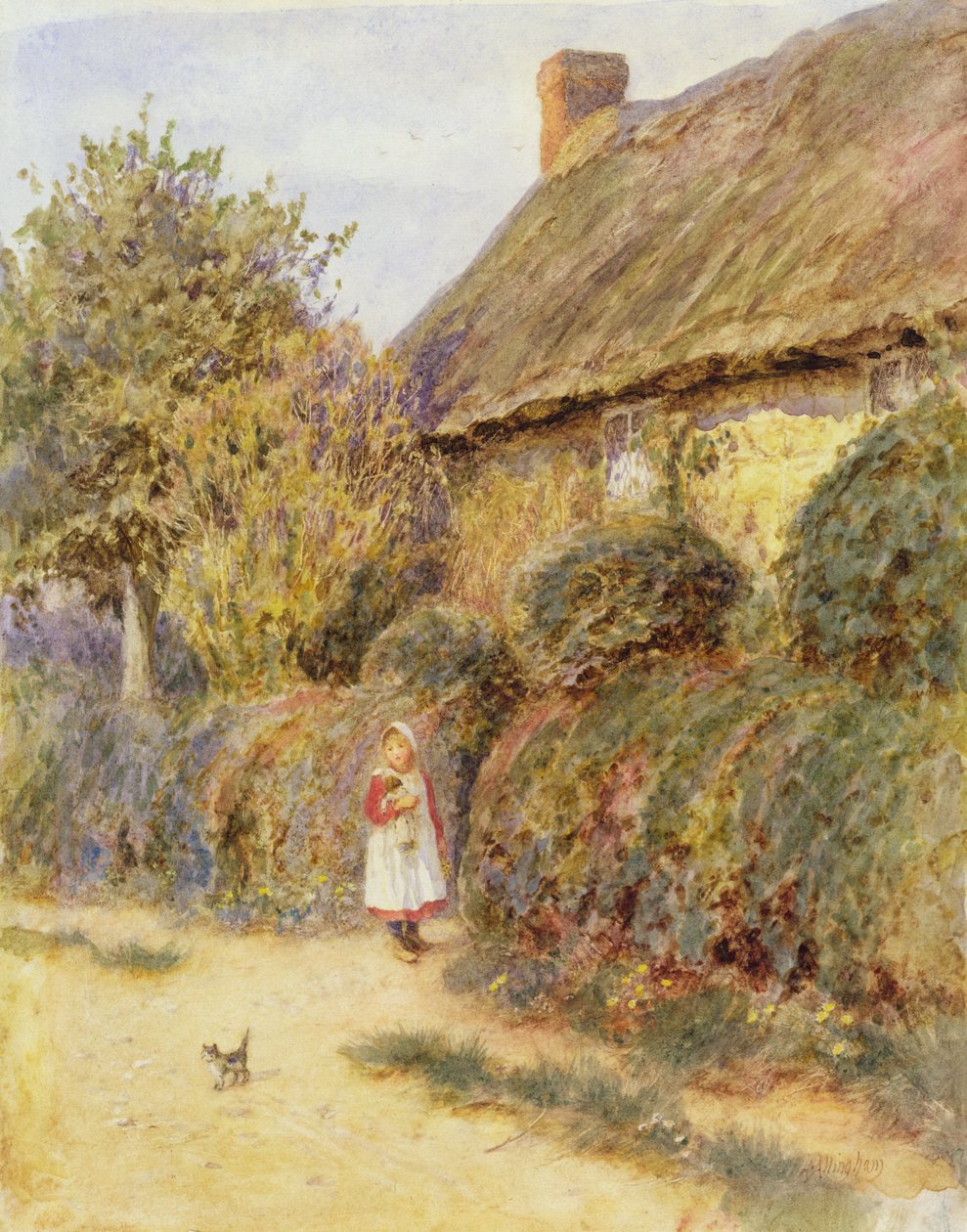 Omstrejfende af Helen Allingham