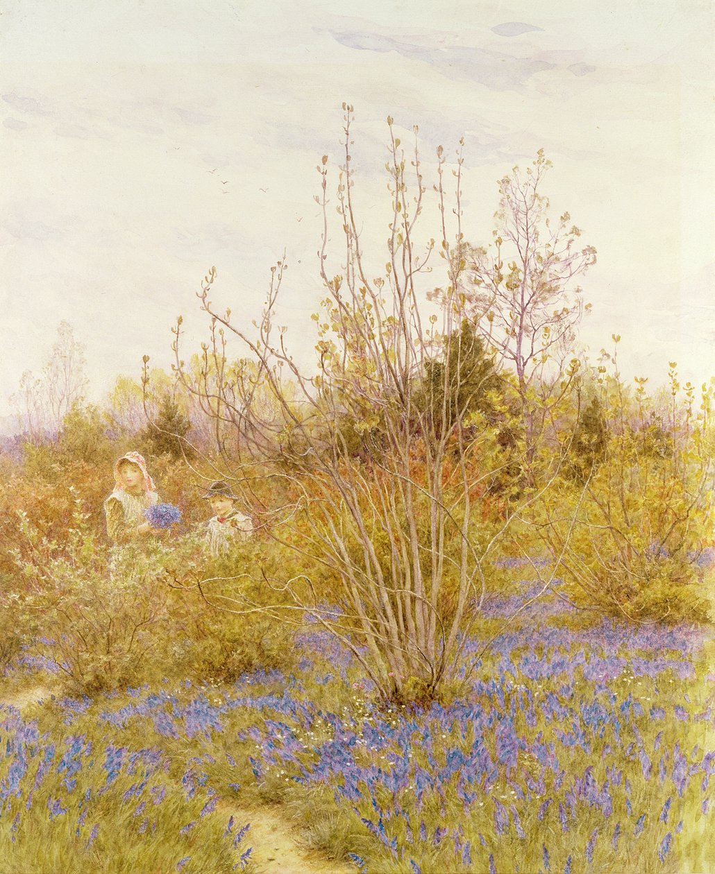Gøg og Gokke af Helen Allingham