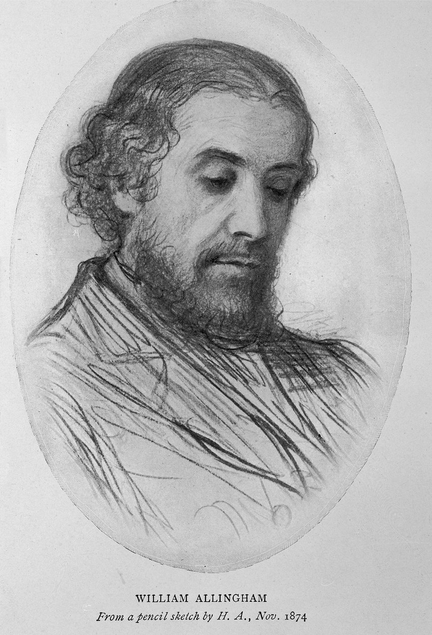 William Allingham, 1874 af Helen Allingham