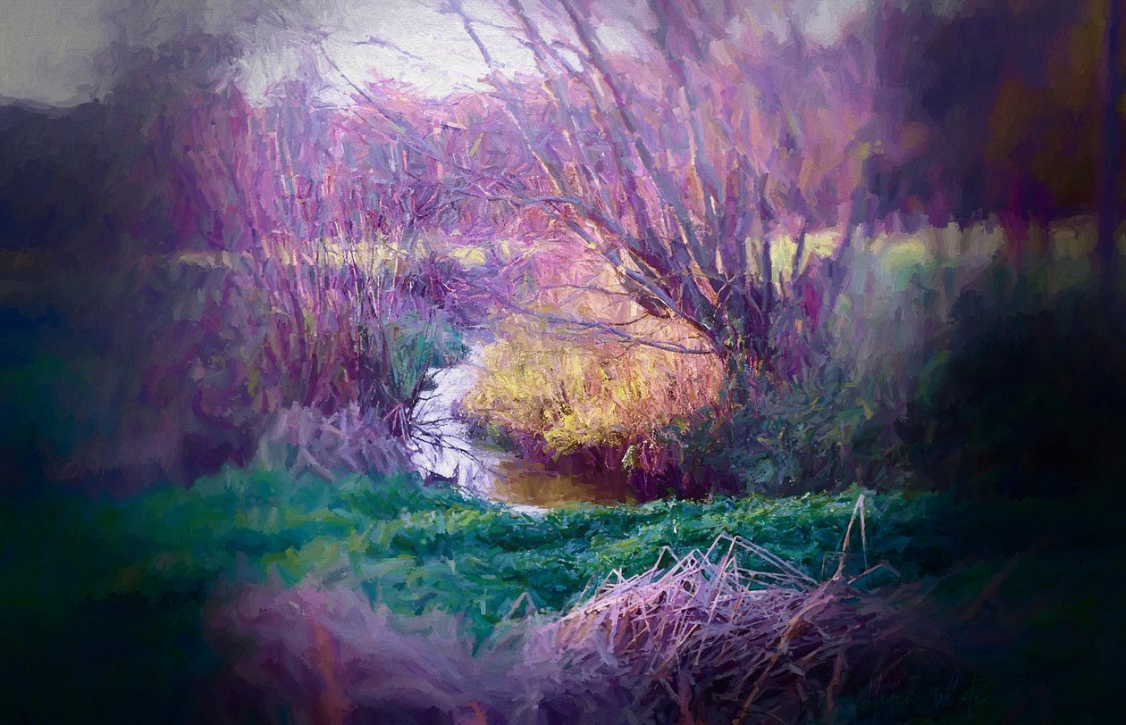 Bend in the River, 2018 af Helen White