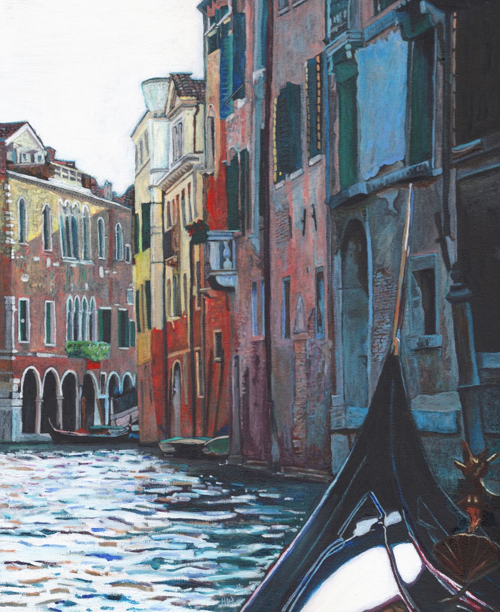 Venetiansk dødvande, 2012, af Helen White