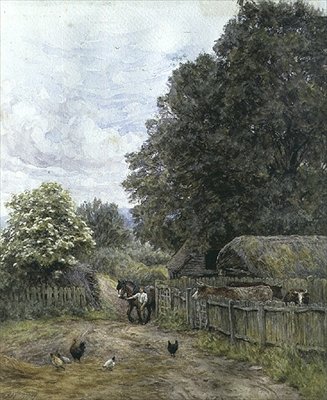 En Bondegård af Helen Allingham