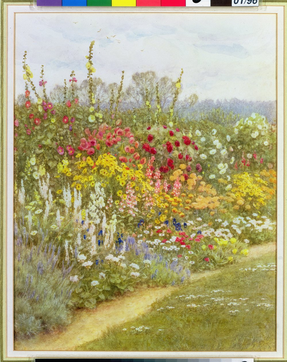 En urteagtig kant af Helen Allingham