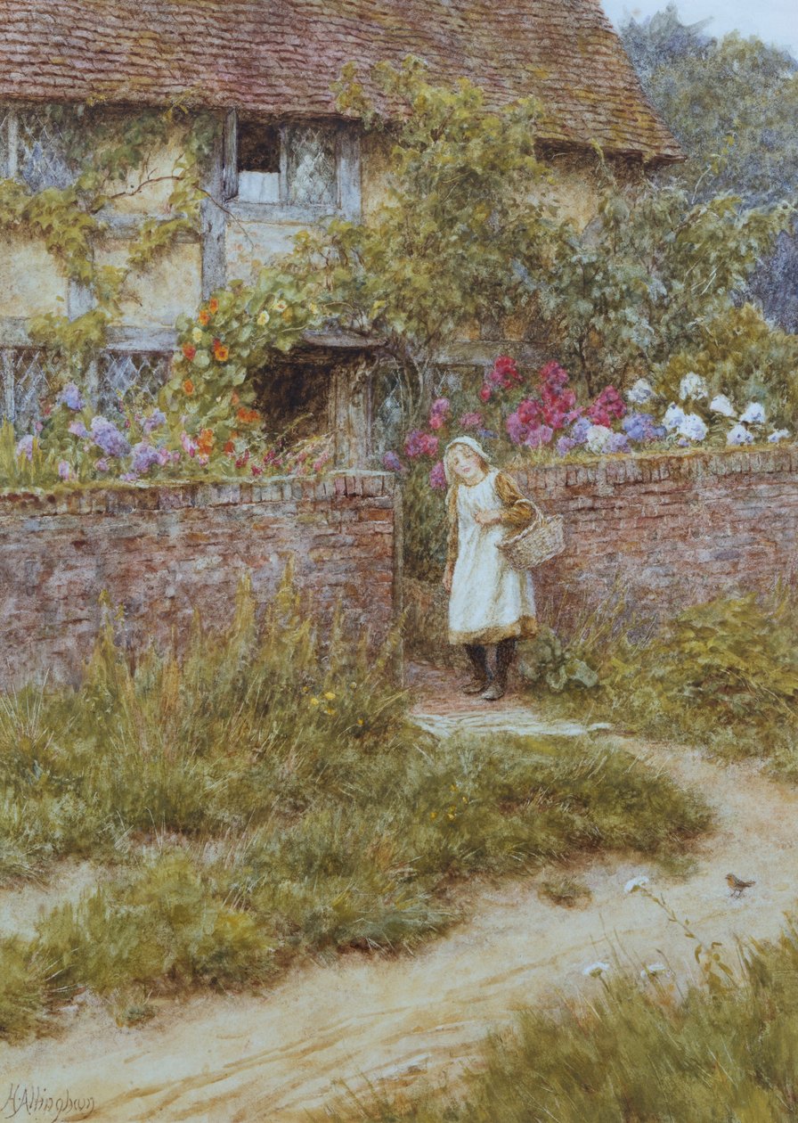 Ved Sandhills af Helen Allingham
