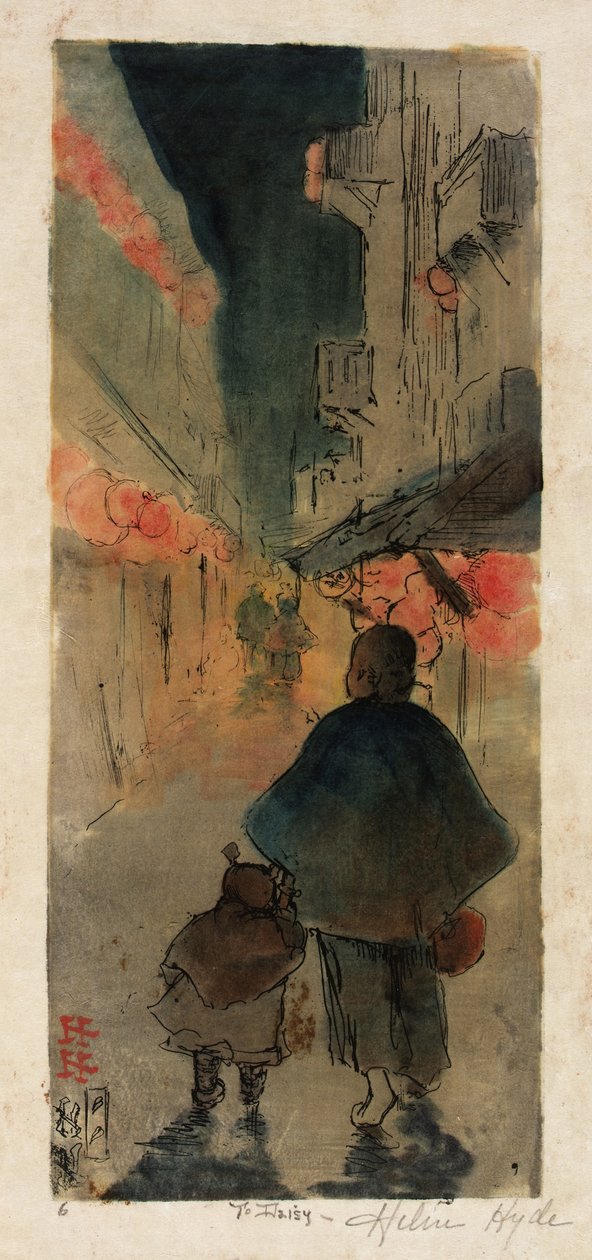 Gade i Chinatown af Helen Hyde