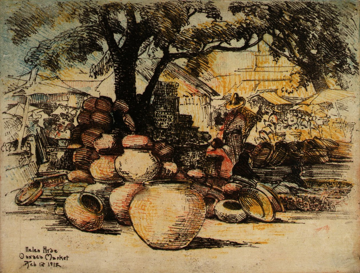 Oaxaca marked af Helen Hyde