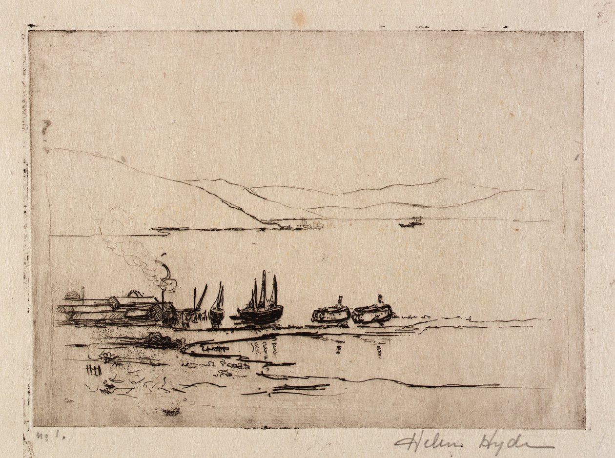 Sausalito af Helen Hyde