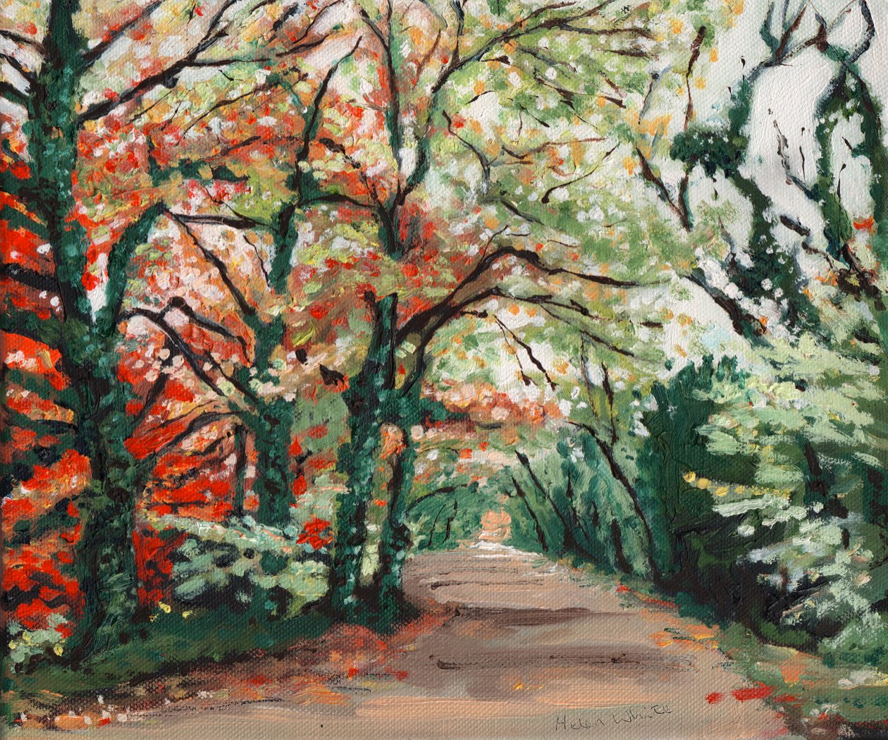 Efterårsbane, 2008 af Helen White