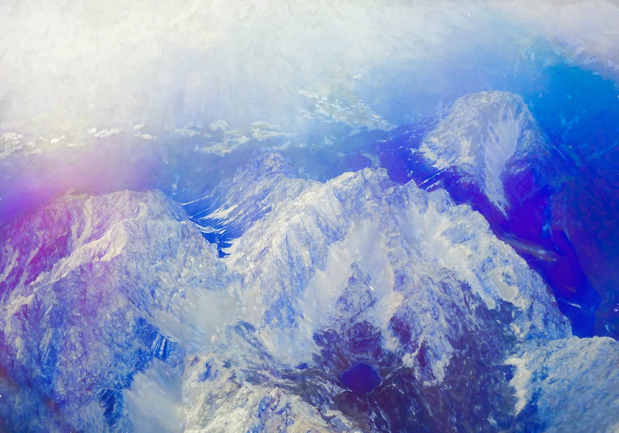 Mountain Flare, 2019 af Helen White
