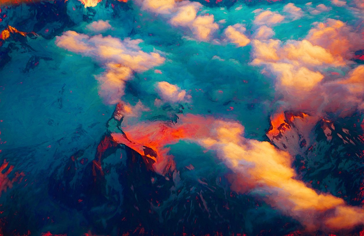 Radiant Peak, 2019 af Helen White