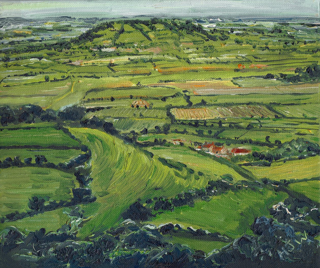 Udsigt fra Tor II, 2008 af Helen White