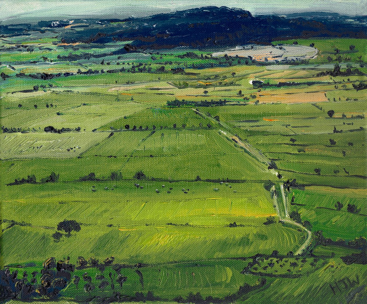 Udsigt fra Tor I, 2008 af Helen White