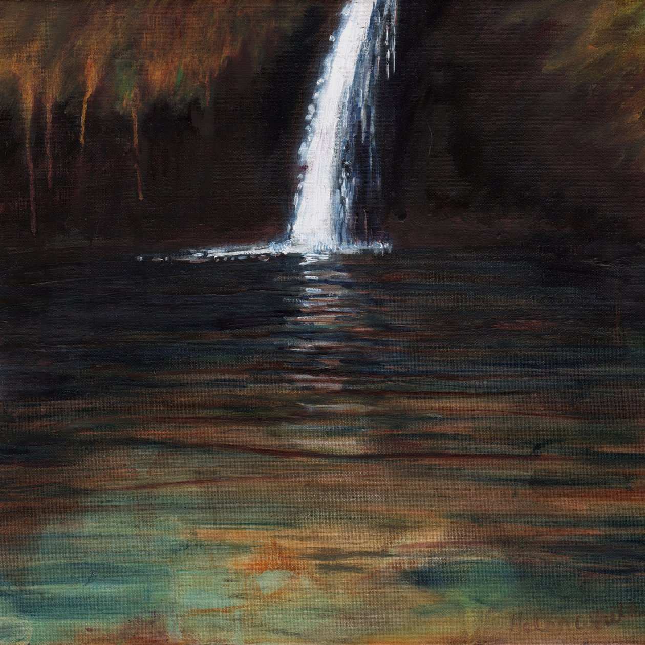 Vandfald III, 2016, af Helen White