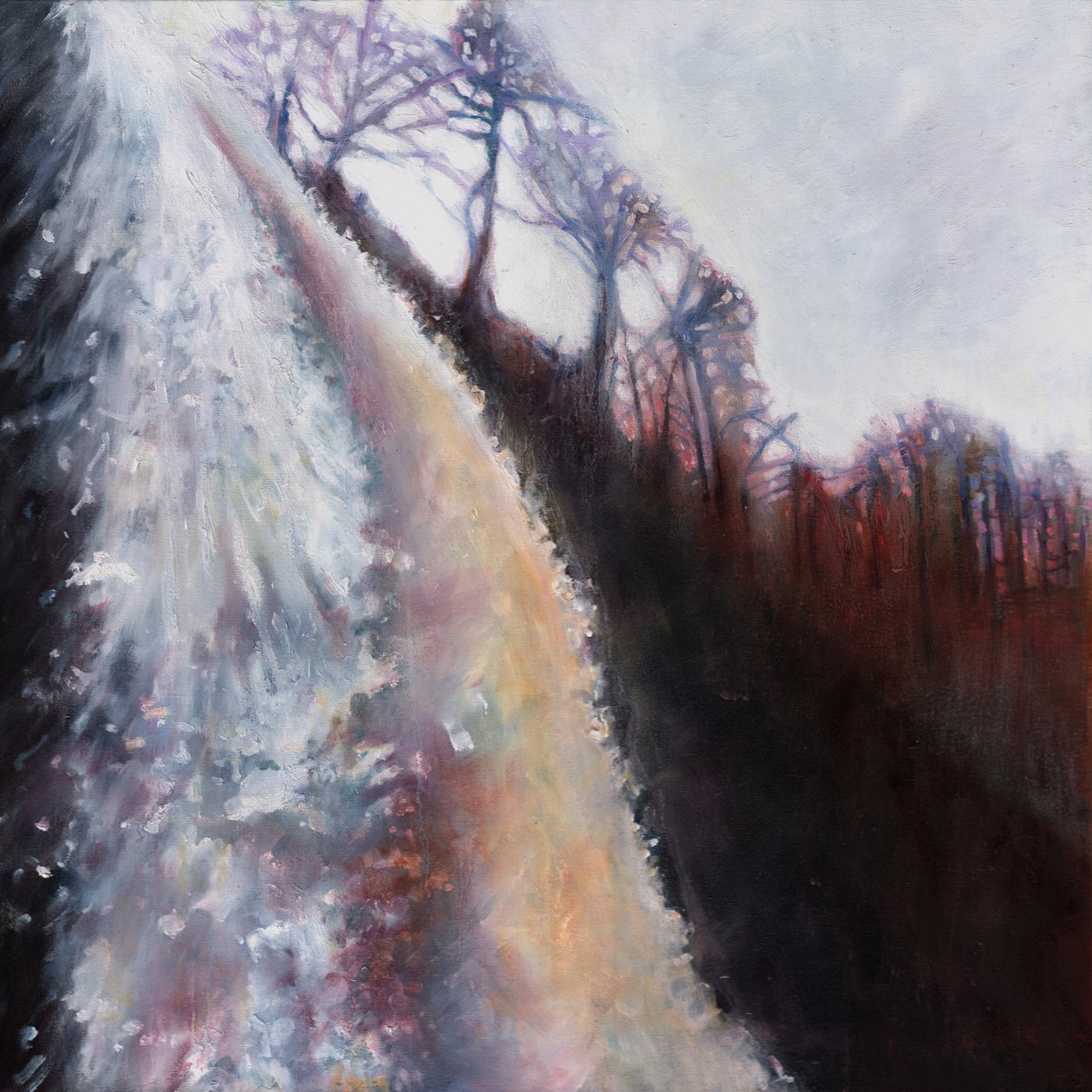 Vandfald V, 2016, af Helen White
