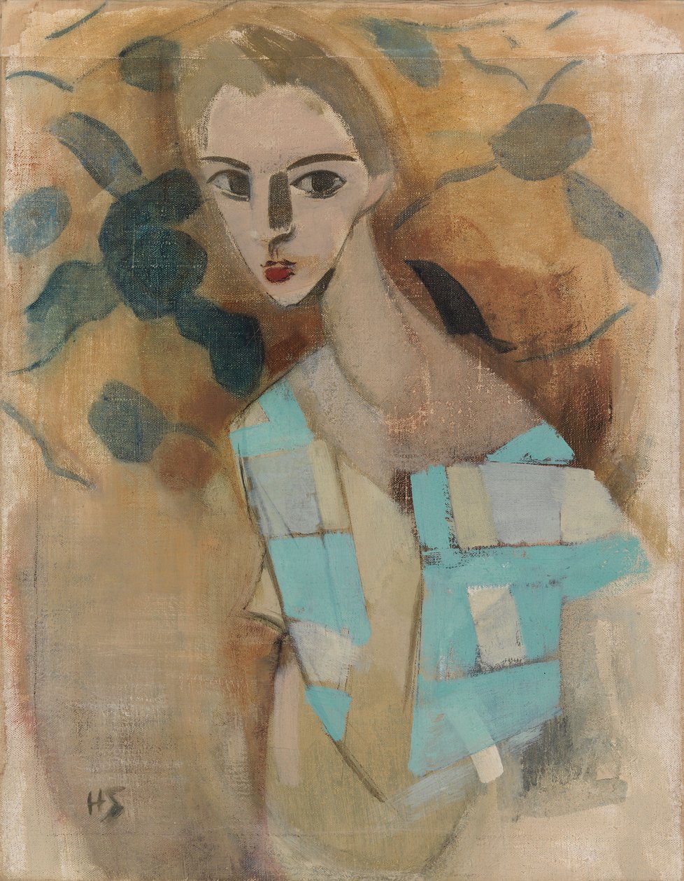 Pigen fra Eydtkuhne II af Helene Schjerfbeck