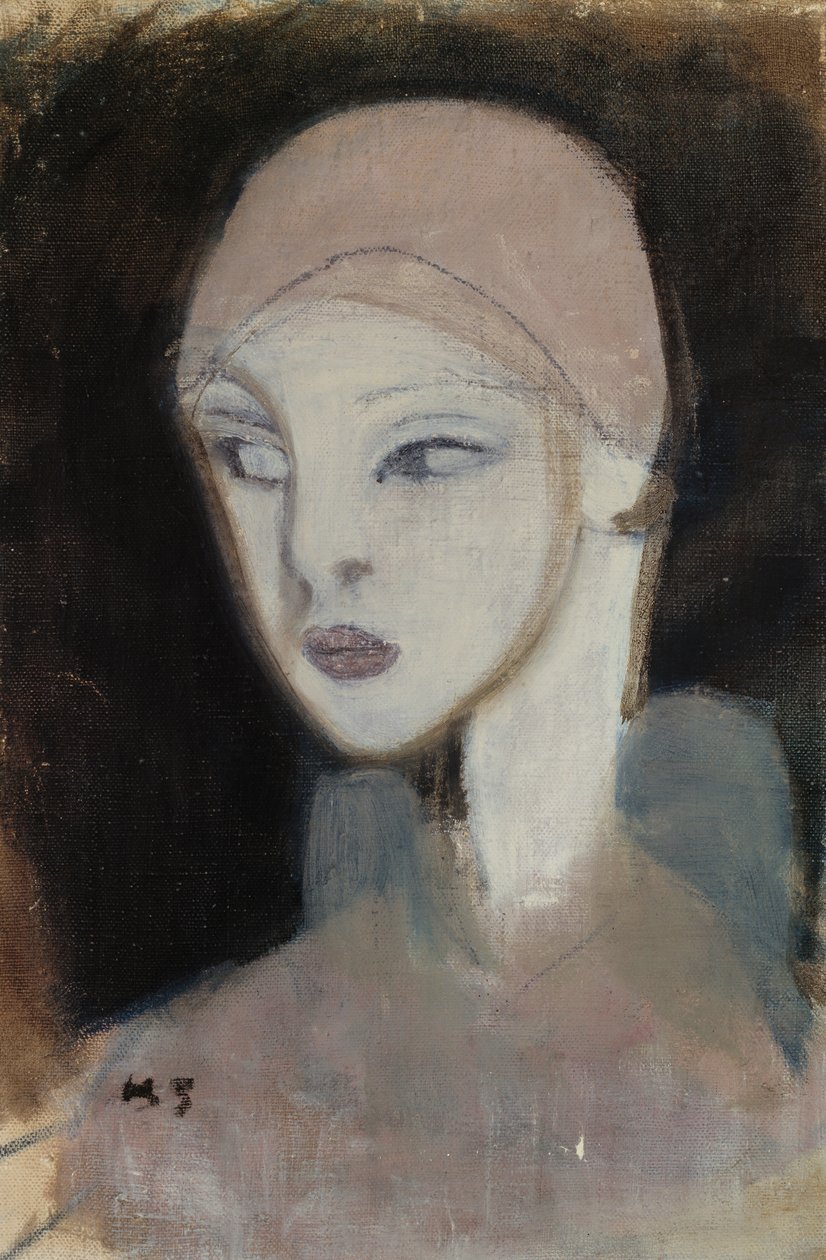 Pige fra øerne, 1929. af Helene Schjerfbeck