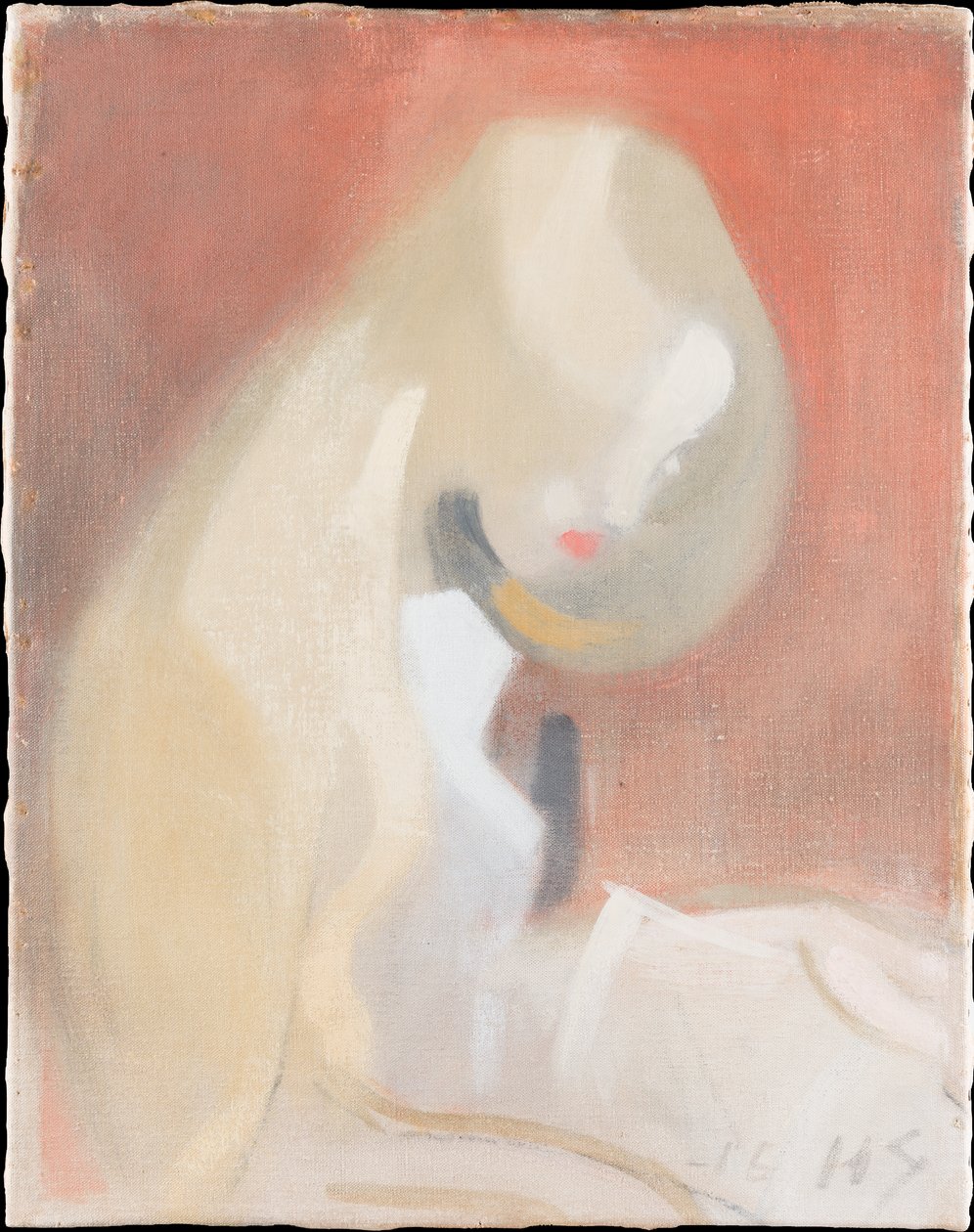 Mädchen mit blondem Haar af Helene Schjerfbeck