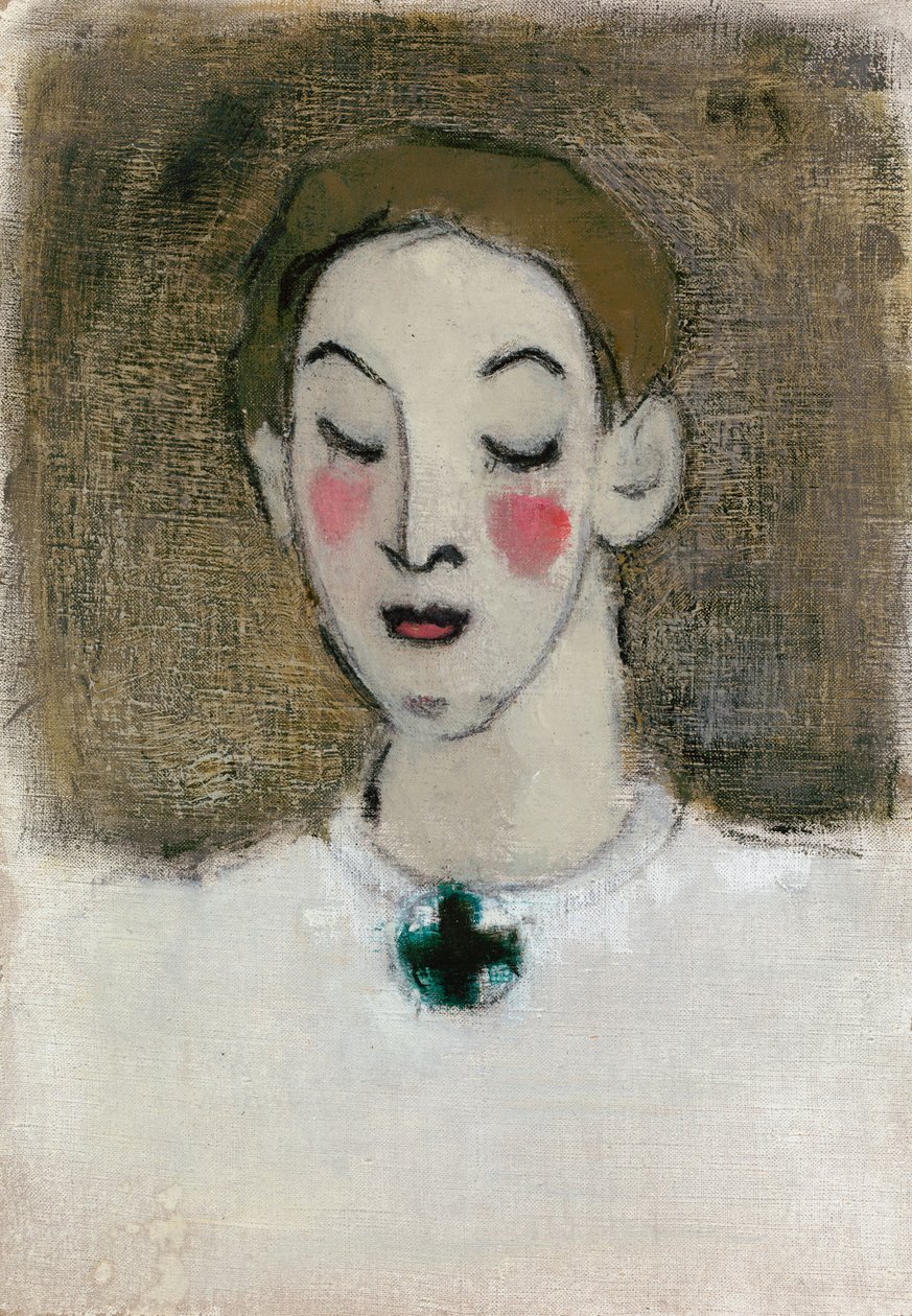 Sygeplejerske I (Kaija Lahtinen) af Helene Schjerfbeck