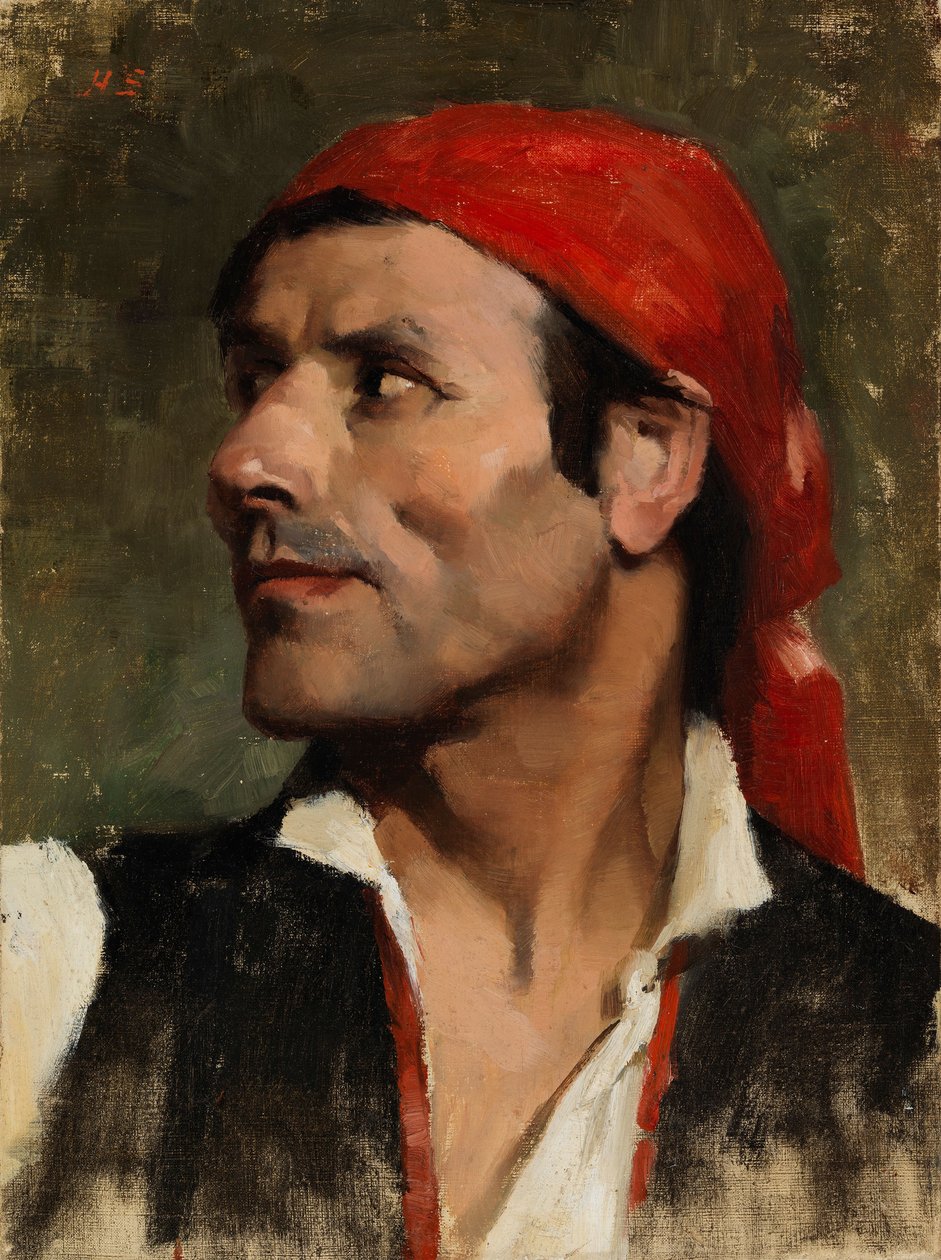 Spanier af Helene Schjerfbeck