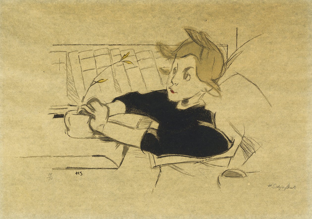Rekonvalescenten; Konvalescenten af Helene Schjerfbeck