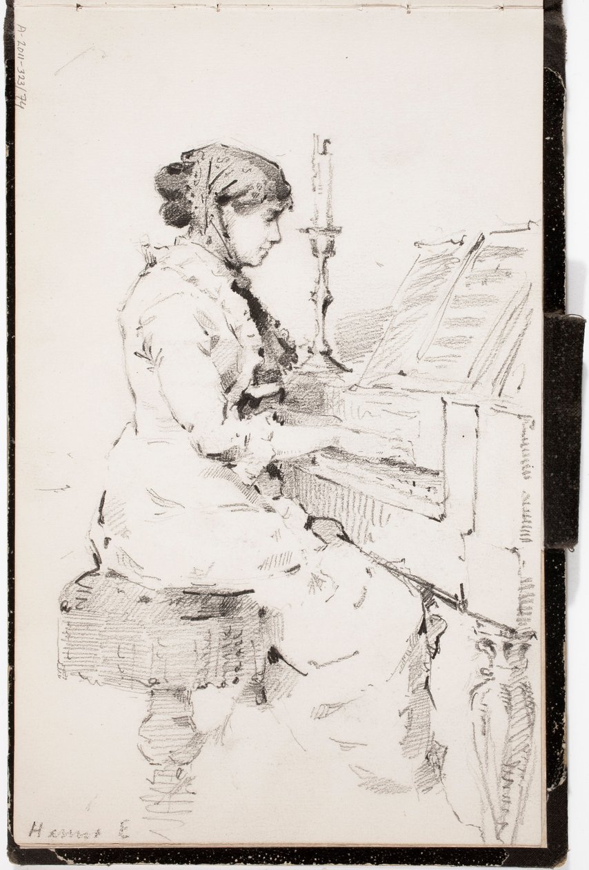Uden titel af Helene Schjerfbeck