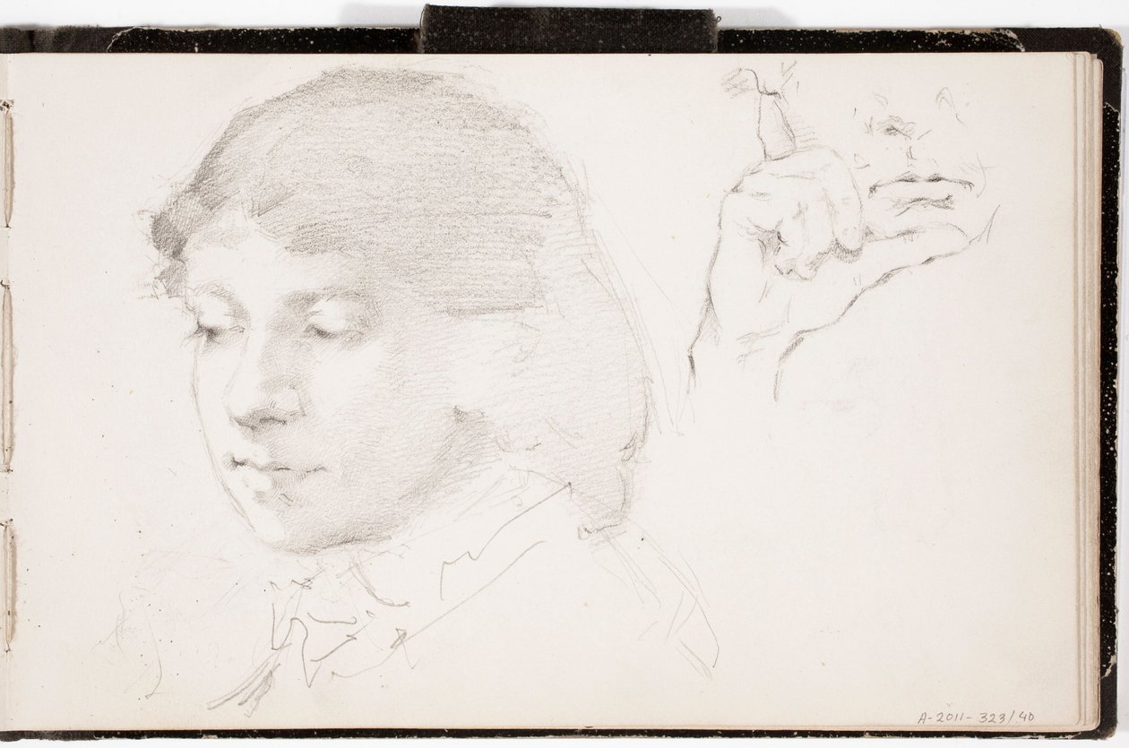 Uden titel af Helene Schjerfbeck