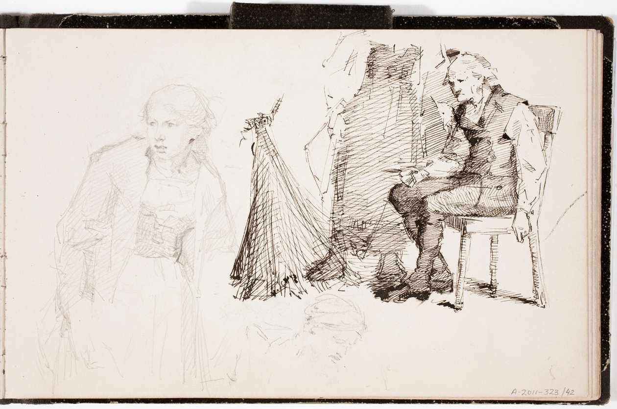 Uden titel af Helene Schjerfbeck
