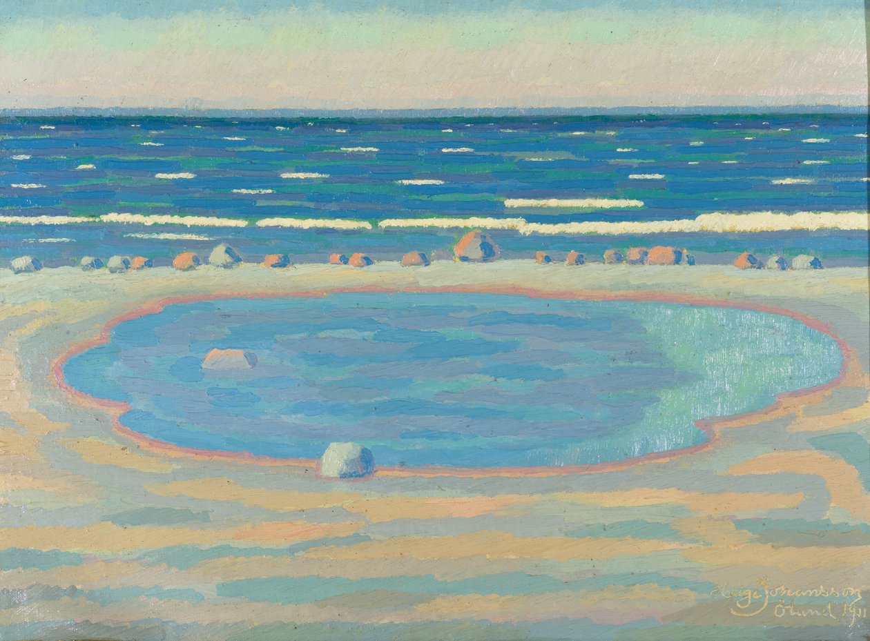 Strand Øland af Helge Johansson