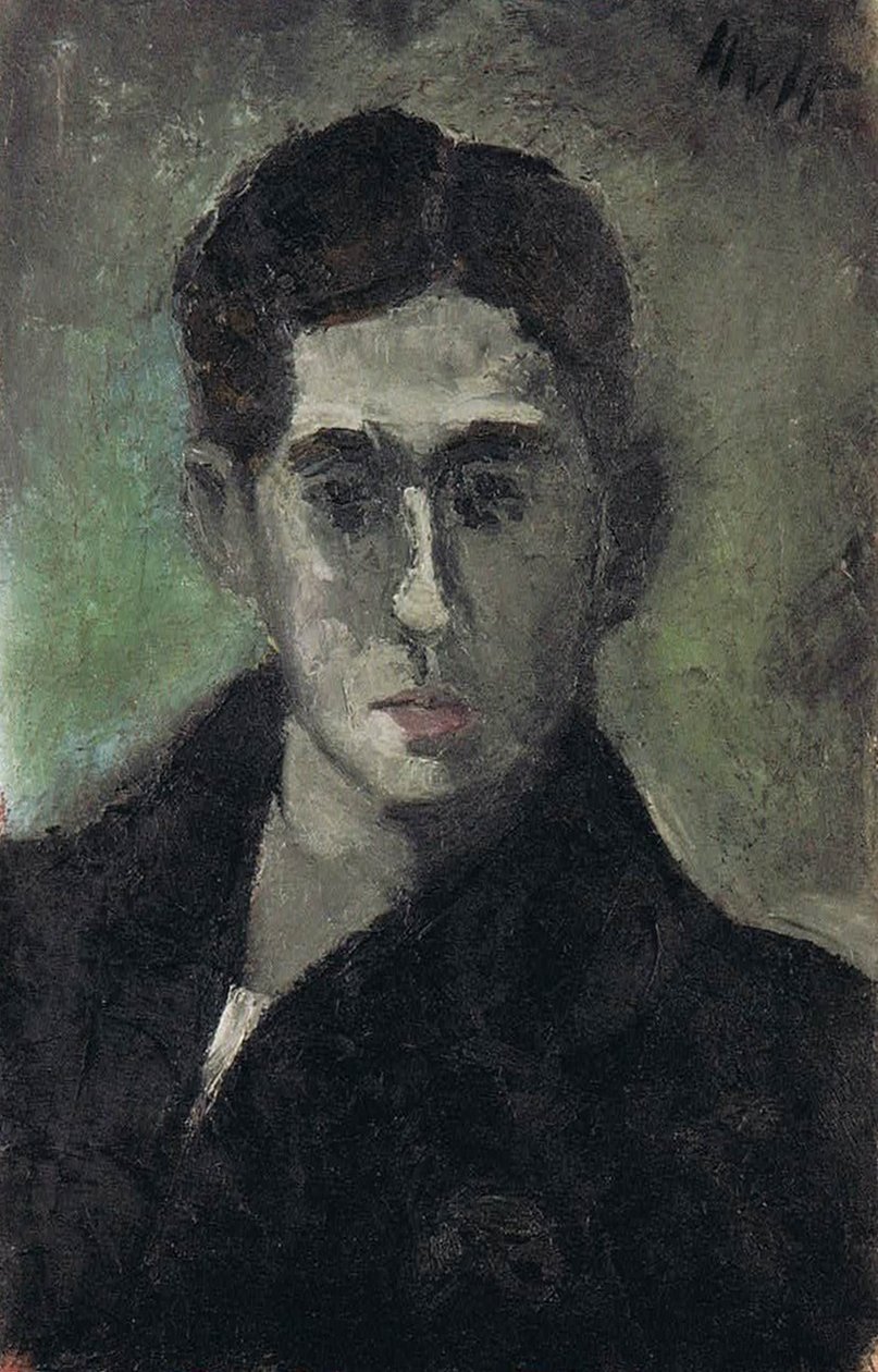 Selvportræt, 1923 af Helmut Kolle