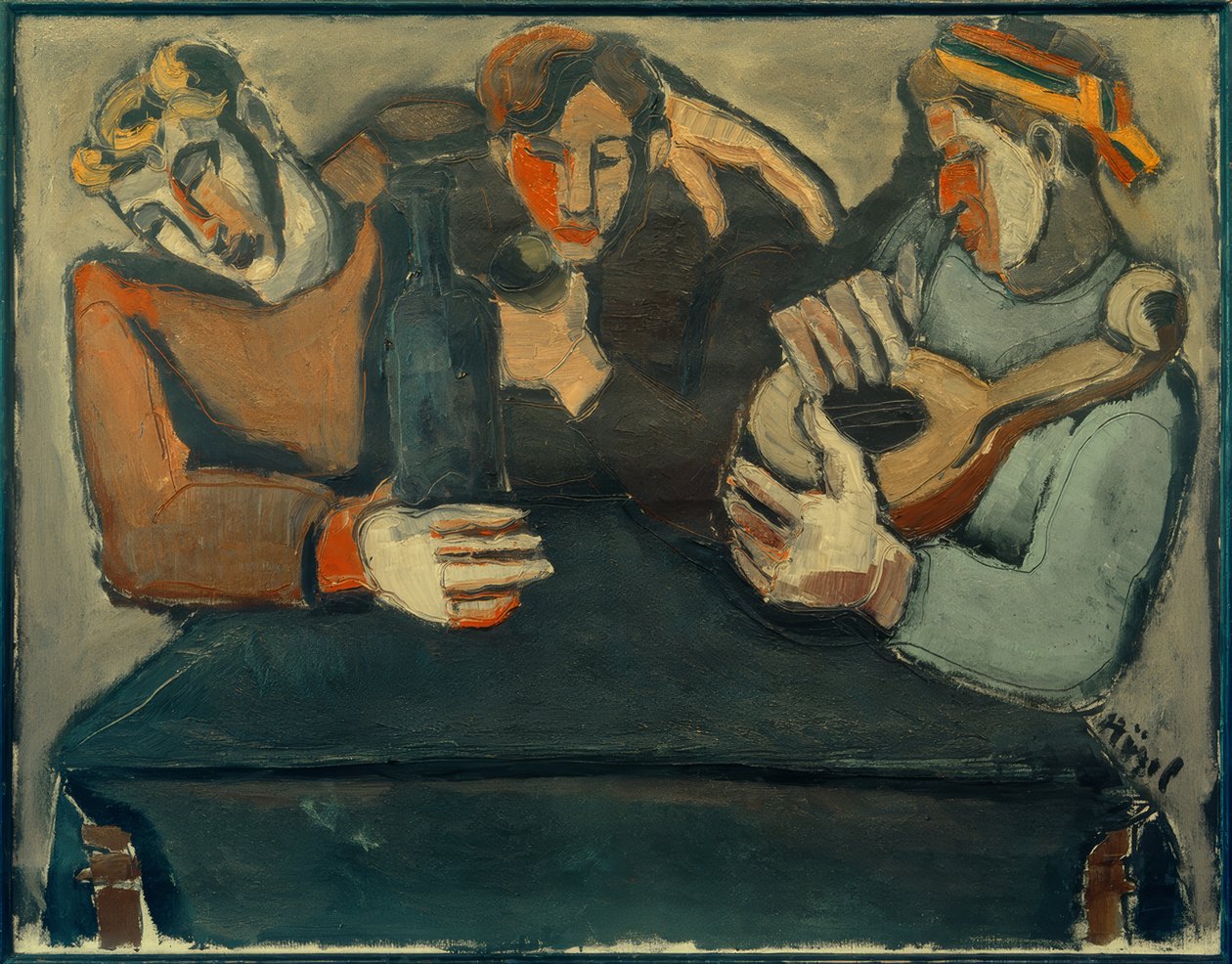 De tre drikker af Helmut Kolle
