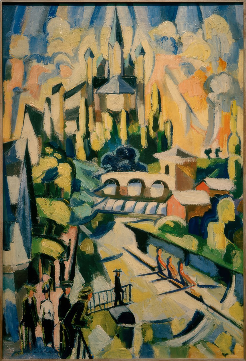 Limburg katedral af Helmuth Macke