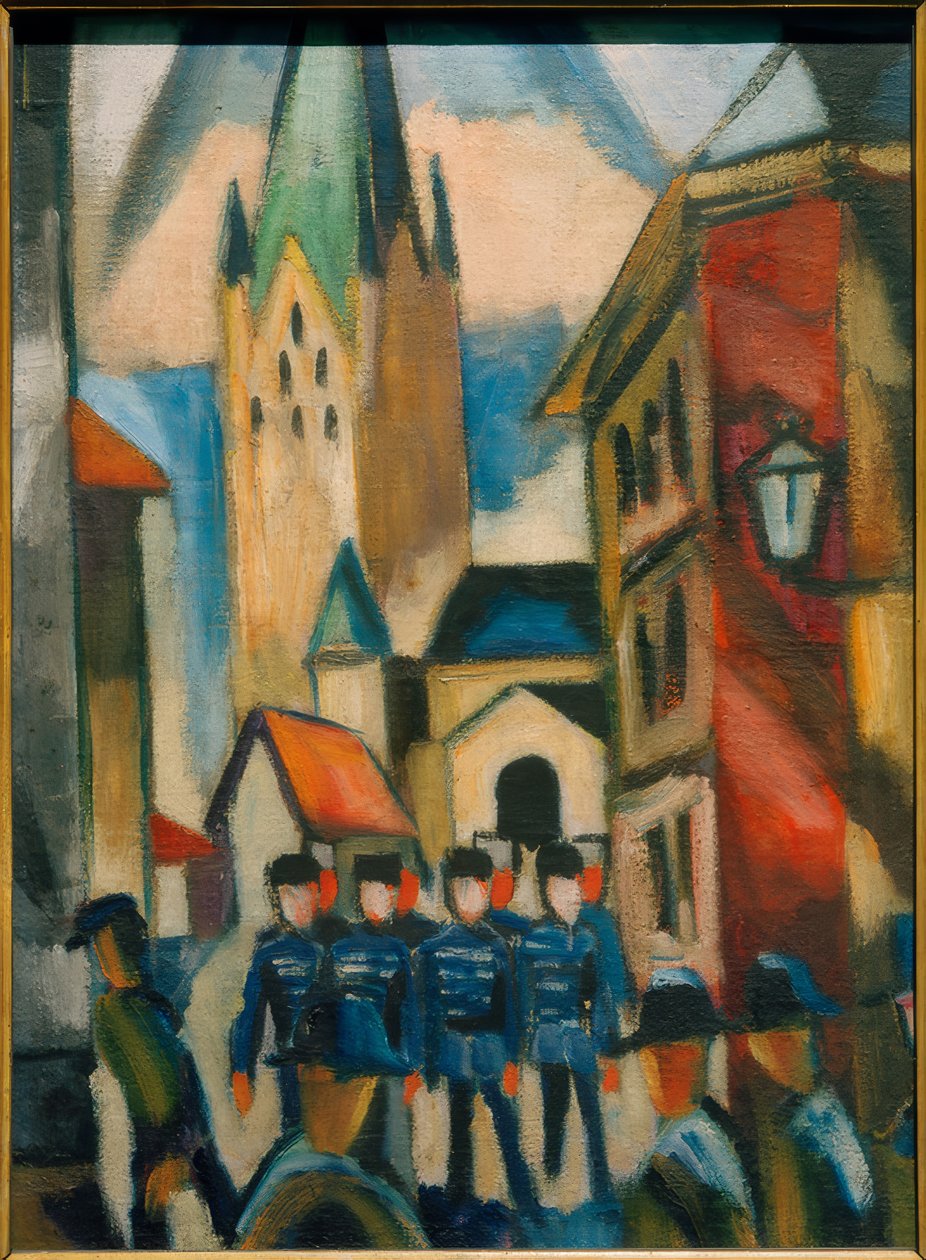 Paderborn Domkirke af Helmuth Macke