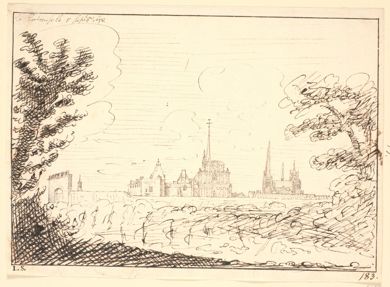 Prospekt af Notre-Dame-de-la-Mercicorde, Bordeaux af Hem