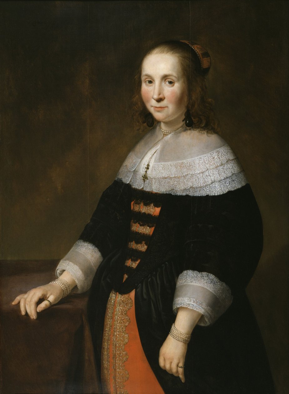 Portræt af en kvinde, 1647 af Hendrick Bloemaert