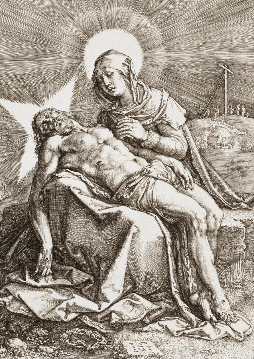 Pieta af Hendrik Goltzius