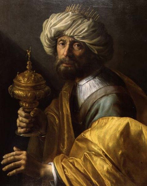Portræt af en herre som Caspar af Hendrick Bloemaert