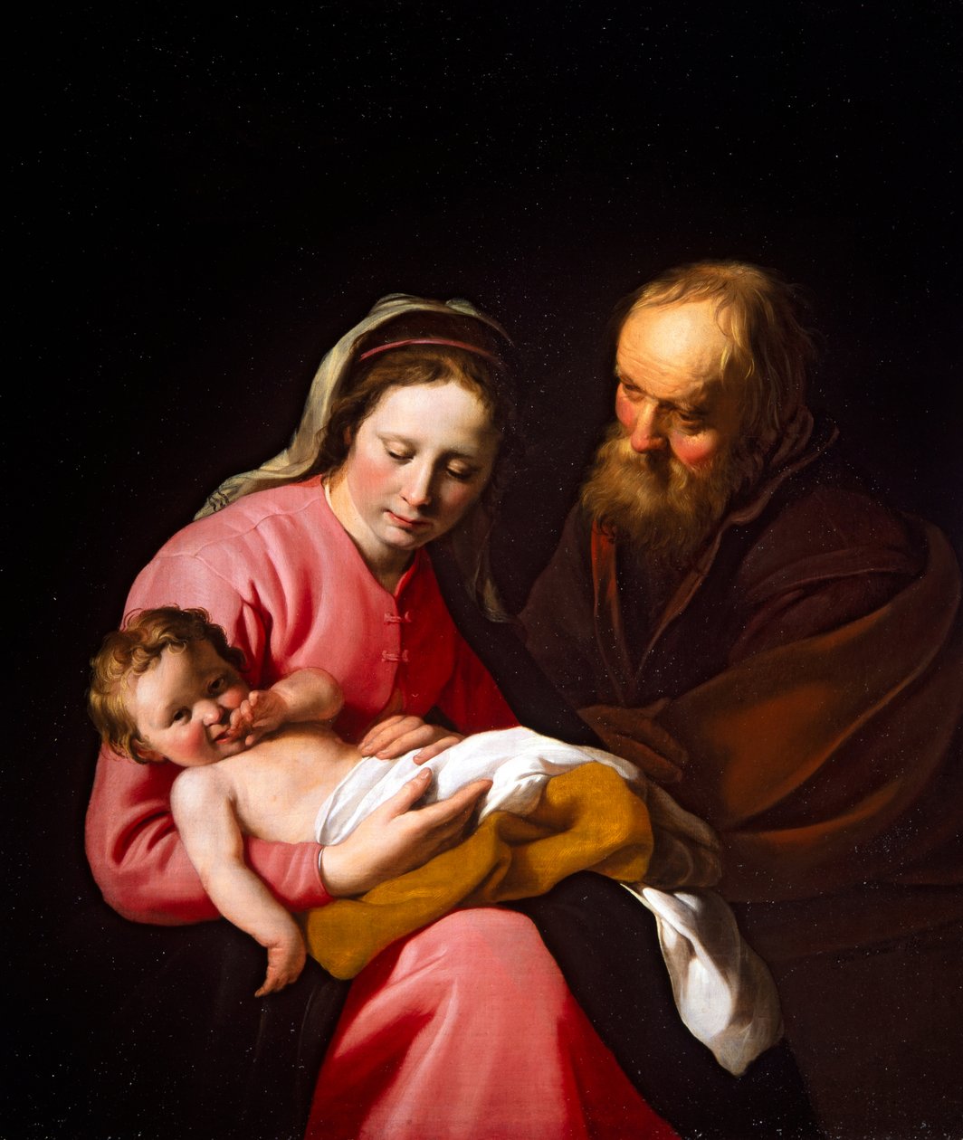 Den hellige familie af Hendrick Bloemaert