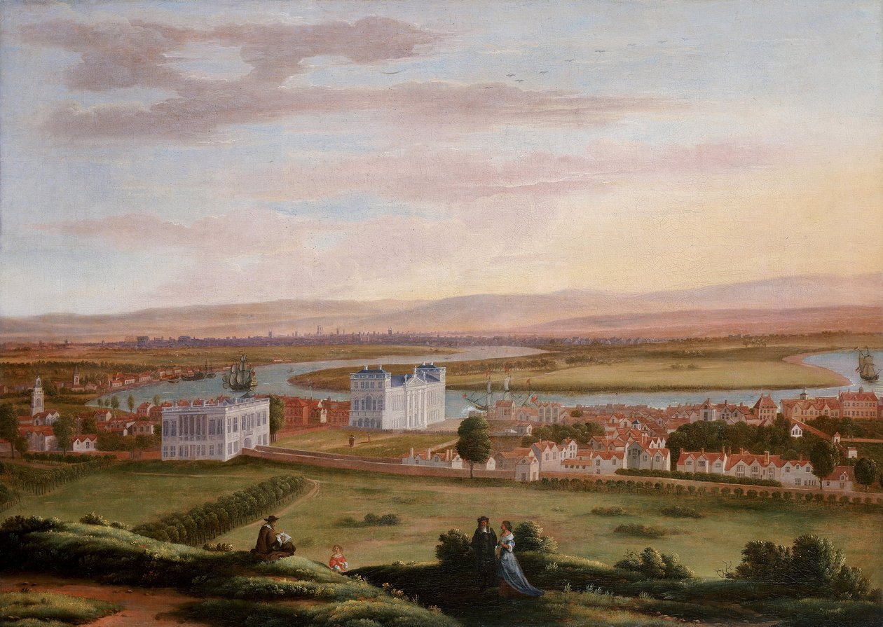 Udsigt over Greenwich og Queen