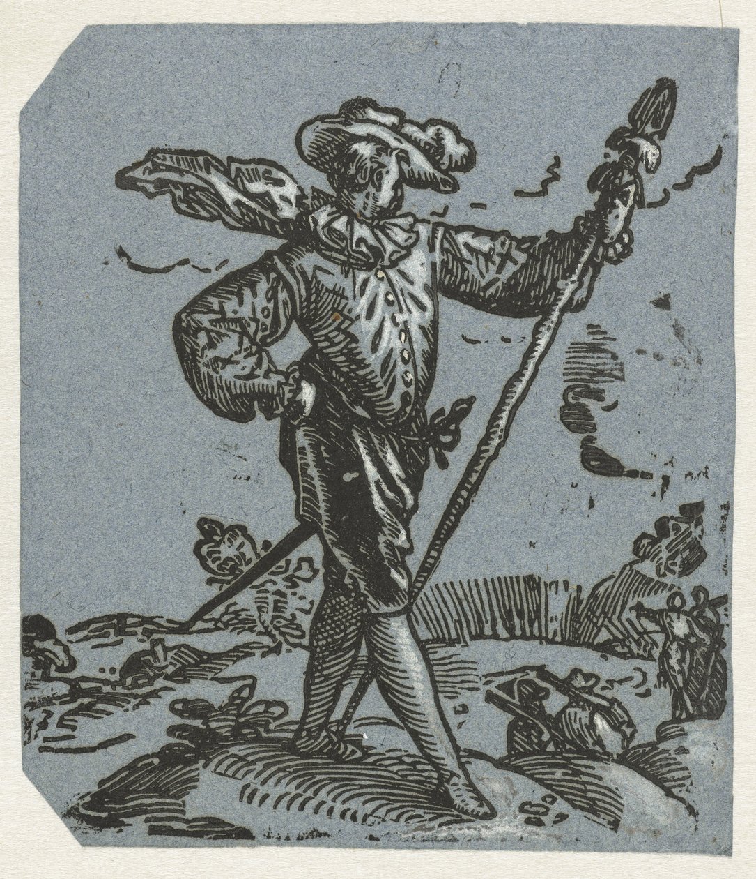 Infanterikaptajn af Hendrick Goltzius (circle of)