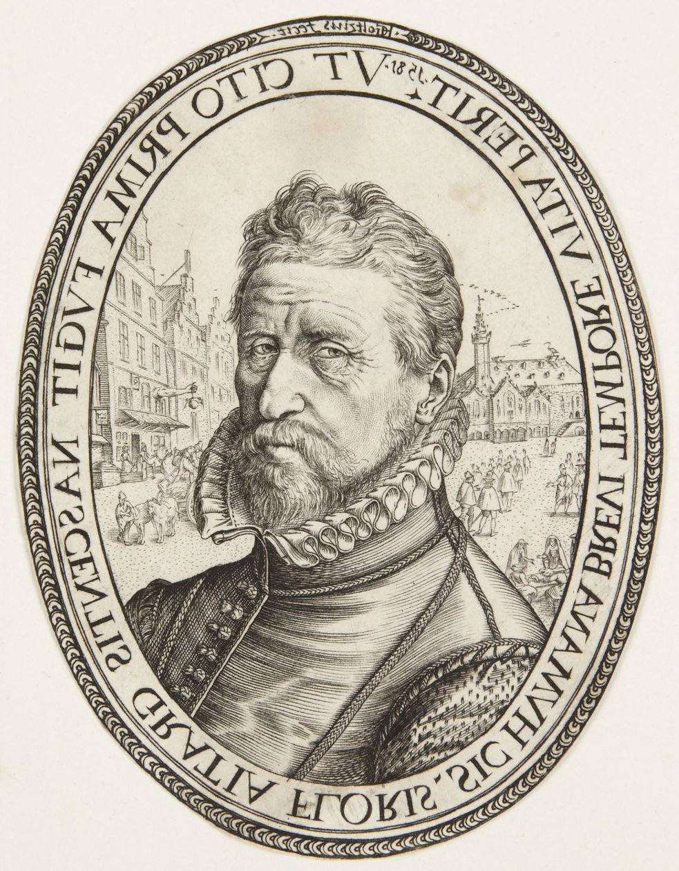 Allaert Fransz. Schatter af Hendrick Goltzius