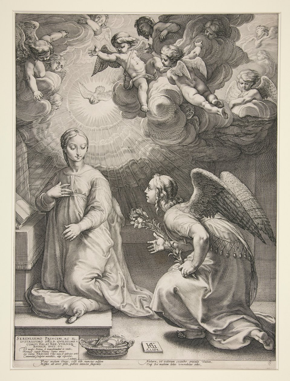 Bebudelse af Hendrick Goltzius