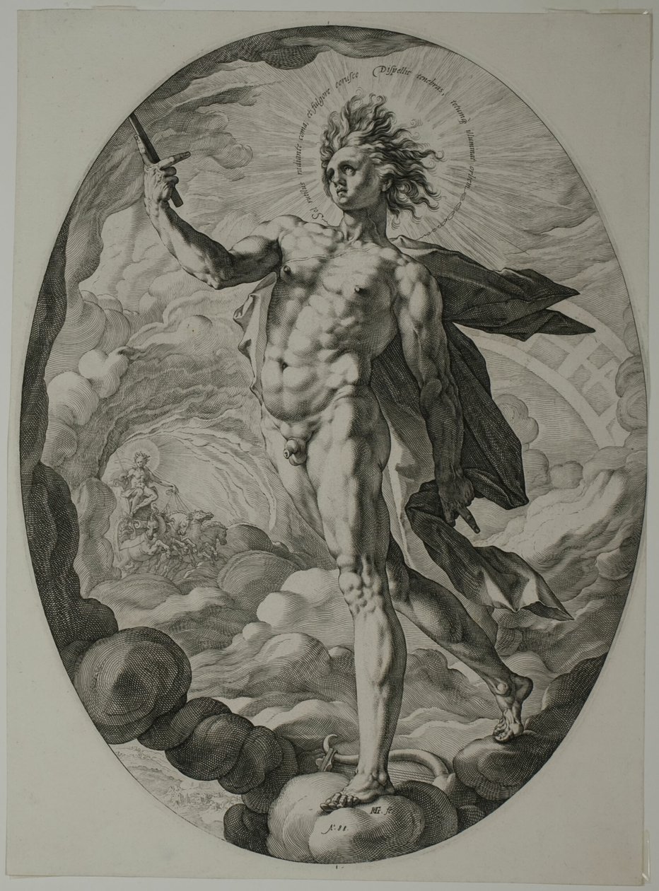 Apollo af Hendrick Goltzius