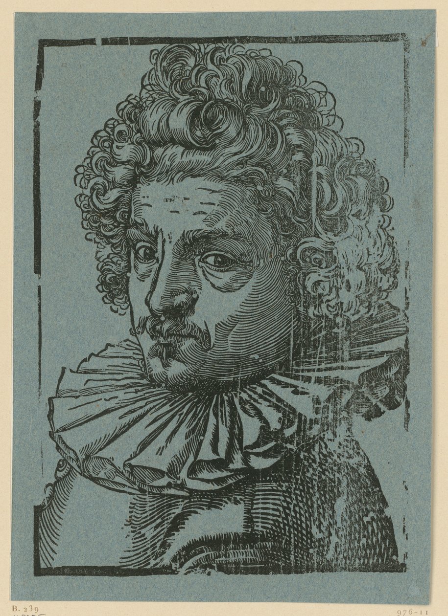 Portræt af Gillis van Breen af Hendrick Goltzius
