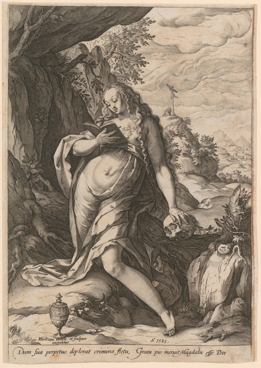 Den angrende Magdalena af Hendrick Goltzius