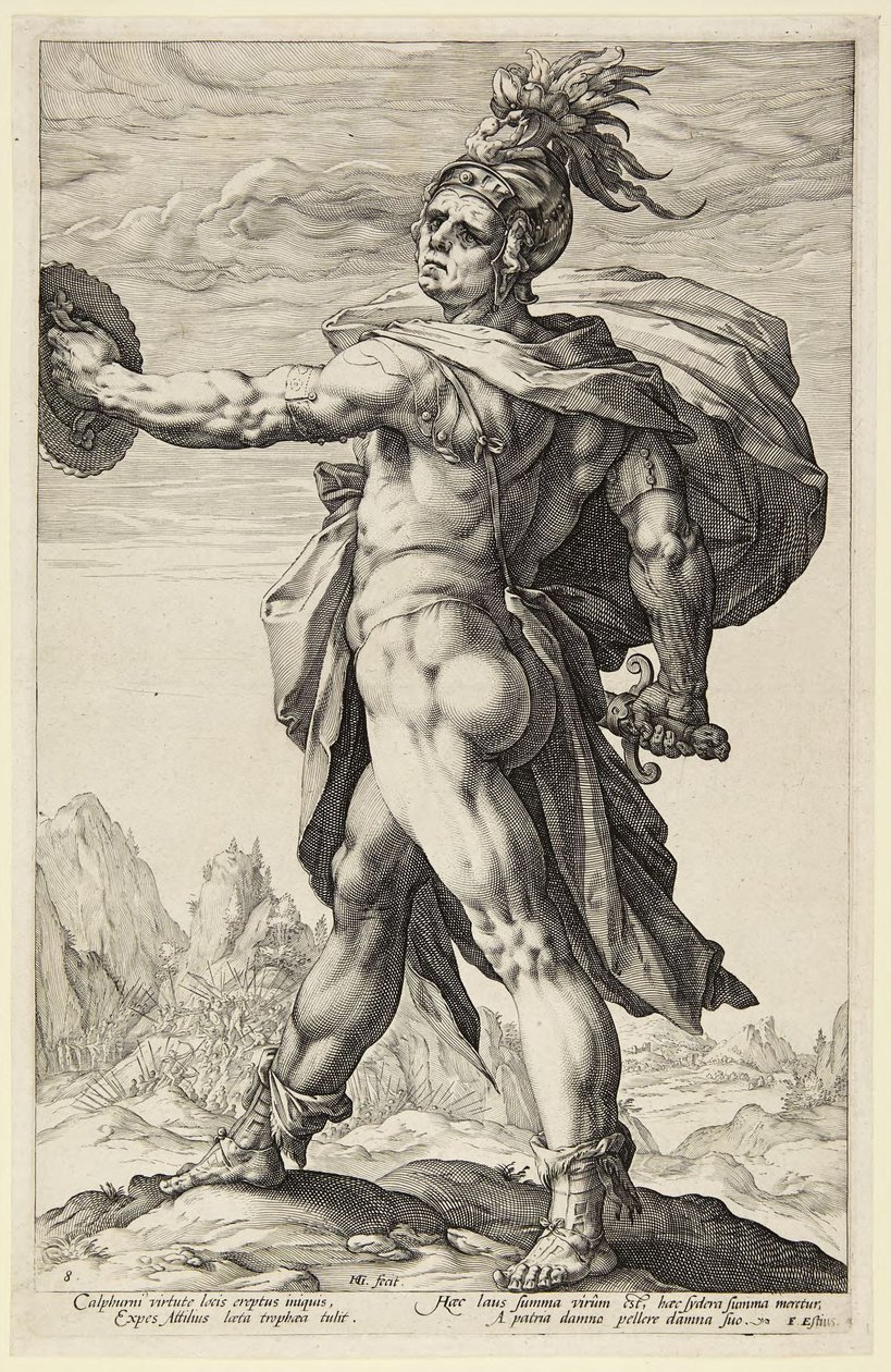 Calphurnius af Hendrick Goltzius